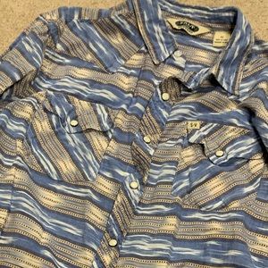 Men’s UO Salt Valley long sleeve thin button down